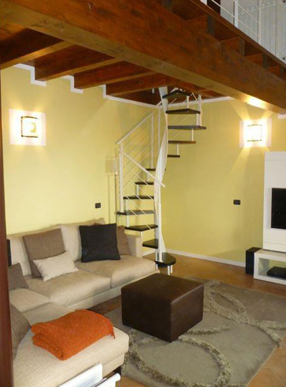 Jessica — Scala a chiocciola realizzata da Mutton